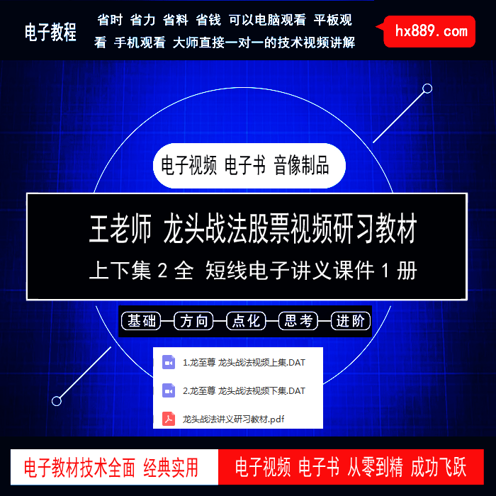 546.百度网盘提取 王涛讲师 龙至尊-龙头战法股票视频研习