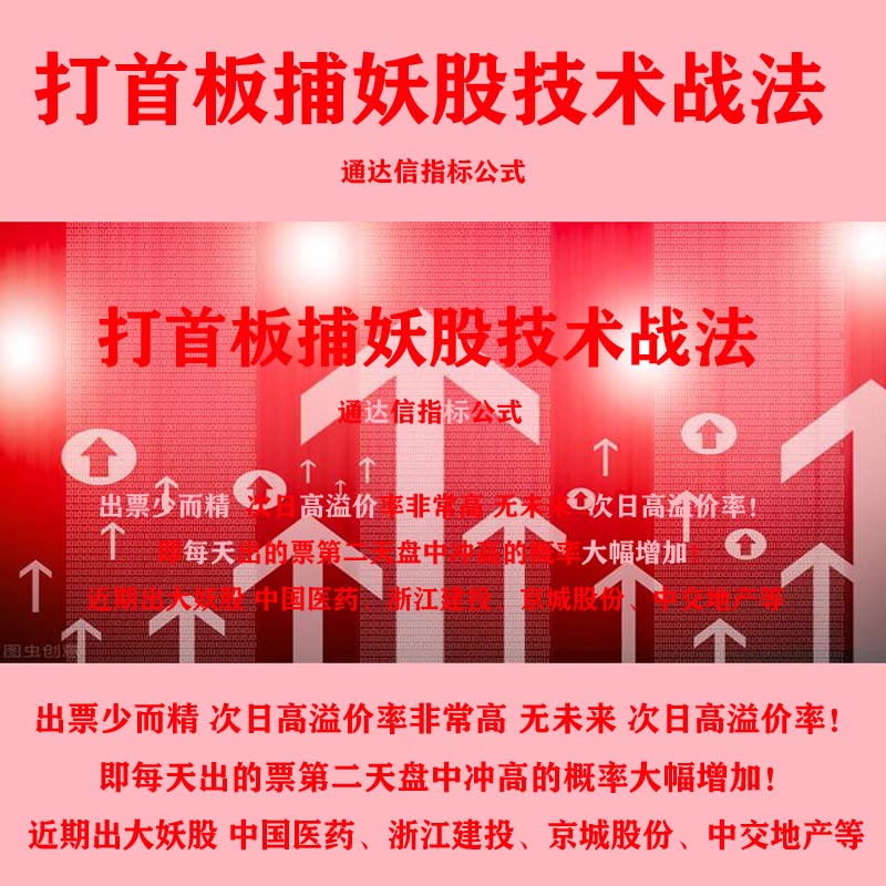 湘232.通达信炒股指标公式 打首板