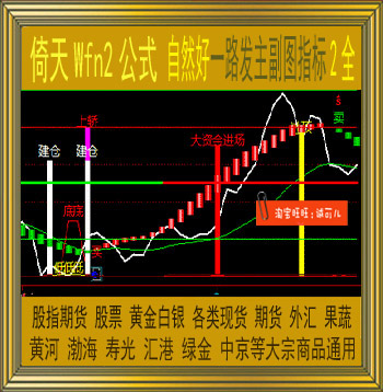 15.倚天财经版期货指标公式模型 自然好一路发商品期货指标公式 wfn2指标 期货公式