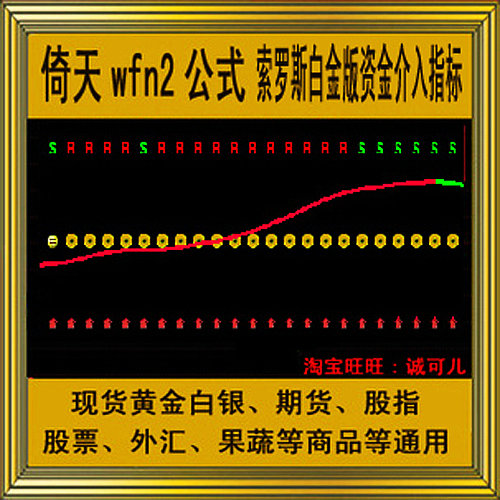 63.倚天财经版期货现货指标公式 索罗斯资金介入公式 商品期货指标 .wfn2期货公式 .wfn2现货指标