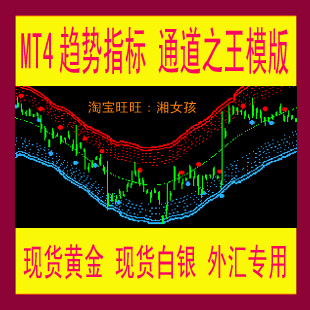 B6.MT4期货现货指标公式 趋势指标 通道之王公式 .ex4原油外汇公式 .mq4现货黄金白银指标