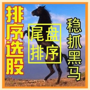 77.大智慧尾盘排序指标公式模型 尾盘排序 大智慧 超短线系统 选股指标 排黑马 抓牛股 数据排序中的高成功率指标模型 短线超短线打板指标模型