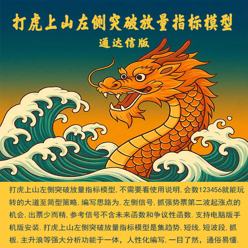 <strong>湘392.通达信炒股指标公式 打虎上山左侧</strong>